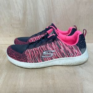 Skechers Pink and Black Athletic Shoes